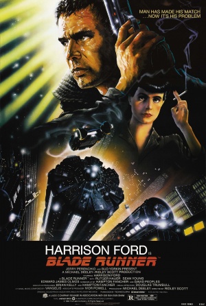 Cartaz Blade Runner, o Caçador de Andróides