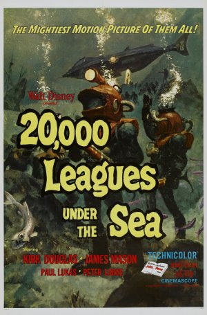 Cartaz 20.000 Léguas Submarinas