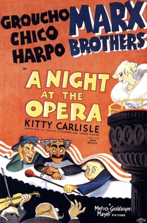 Cartaz Uma Noite na Ópera